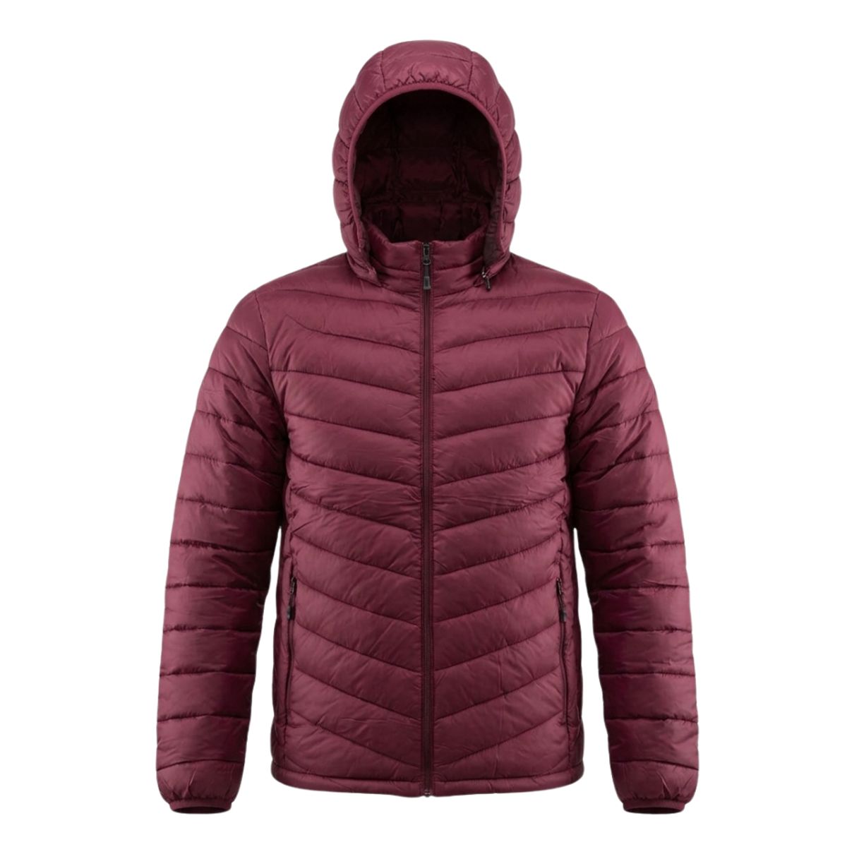 EKOL TACTICA MILITAR - Chaqueta Parka Térmica Burdeo Comodidad y Calce Perfecto