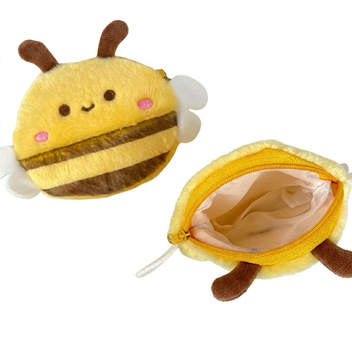 GENERICO - Monedero de Felpa Abeja