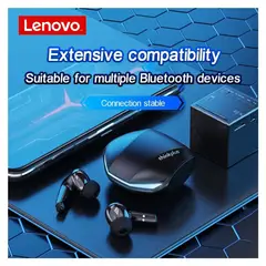 LENOVO - Audífonos GM2 Pro Bluetooth 5.3 Gamer In-Ear Negro con Micrófono