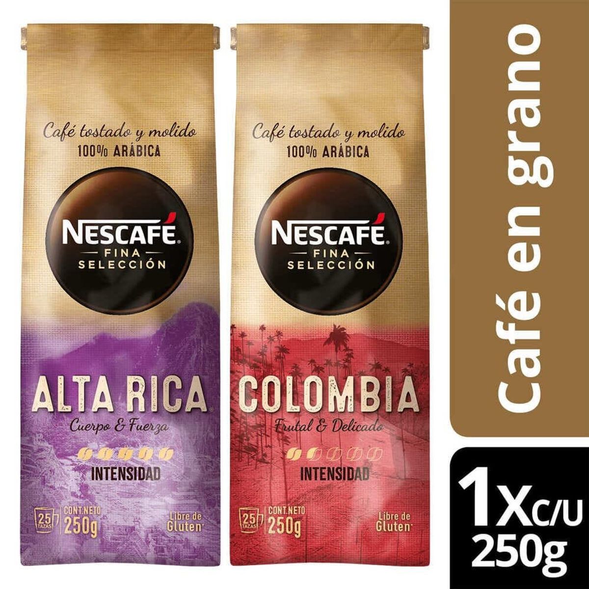 NESTLE - Café Fina Selección Alta Rica Y Colombia 250G