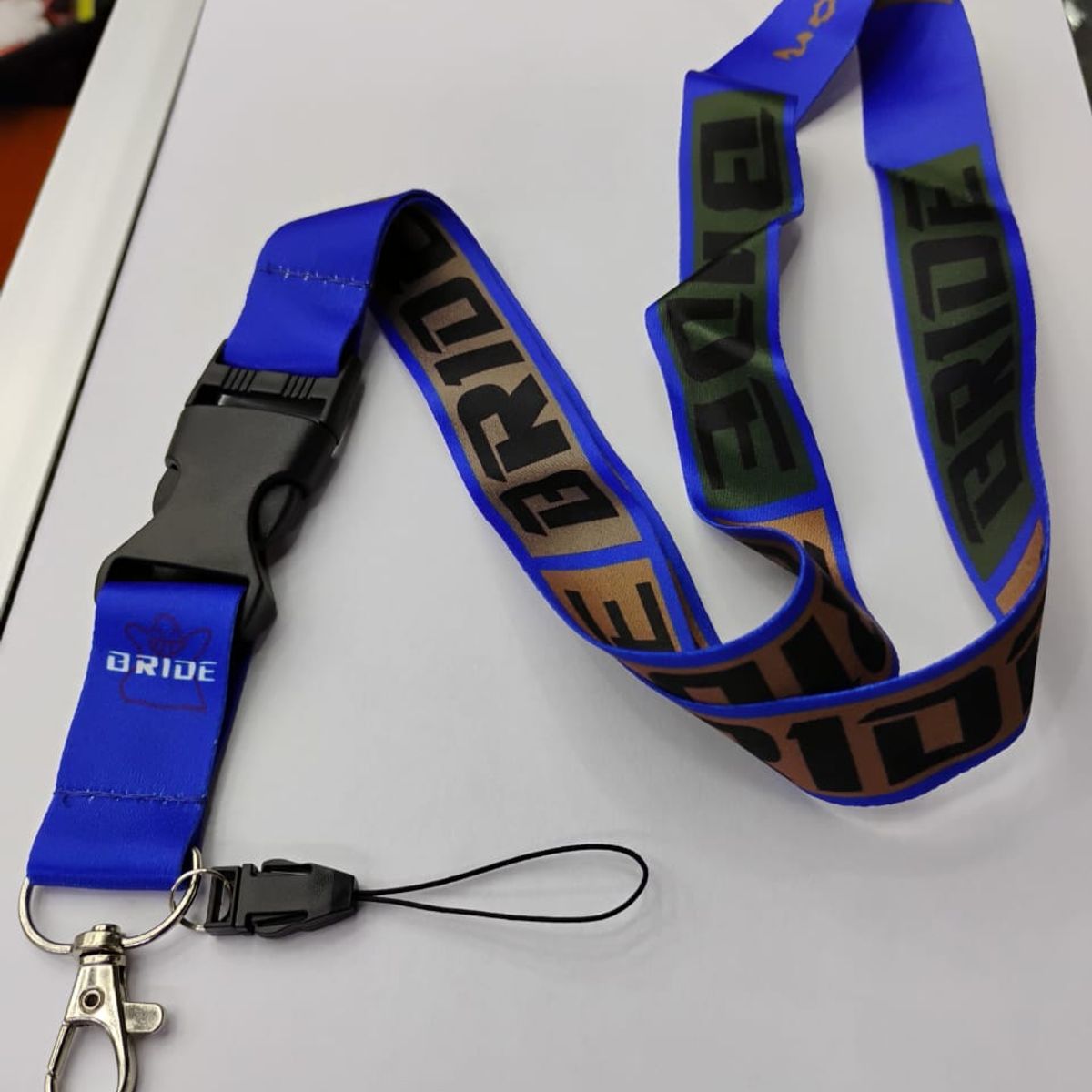 GENERICO - LLAVERO TUNING LANYARD BRIDE AZUL