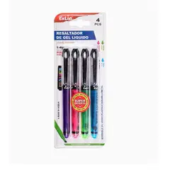 GENERICO - Resaltador Líquido 4 pcs