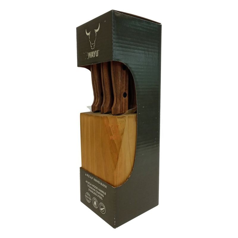 TODOBAGS - Taco Wayu 6 Piezas Madera