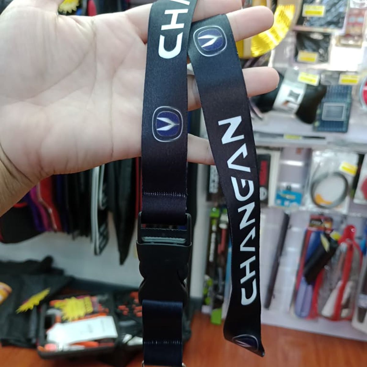 GENERICO - LLAVERO TUNING LANYARD CHANGAN NEGRO