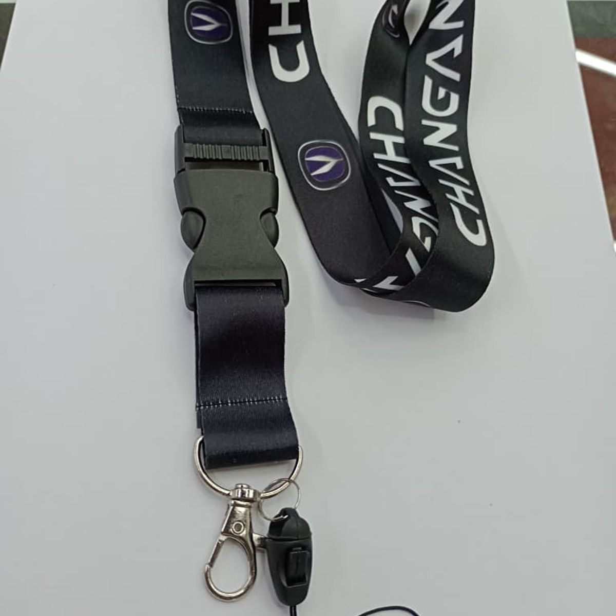 GENERICO - LLAVERO TUNING LANYARD CHANGAN NEGRO