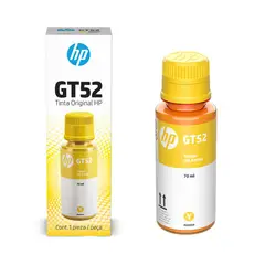 HP - Botella de tinta GT52 Amarillo