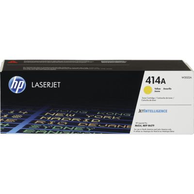 Hp Cartucho De Tóner 414A Laserjet Amarillo