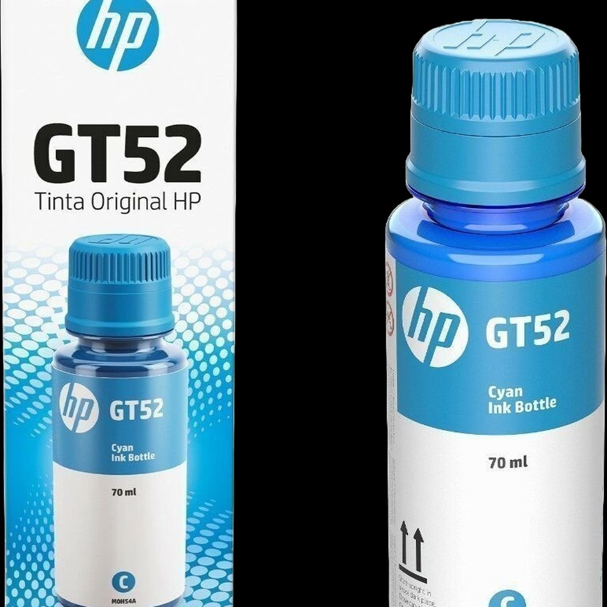HP - Botella de tinta HP GT52 Cyan