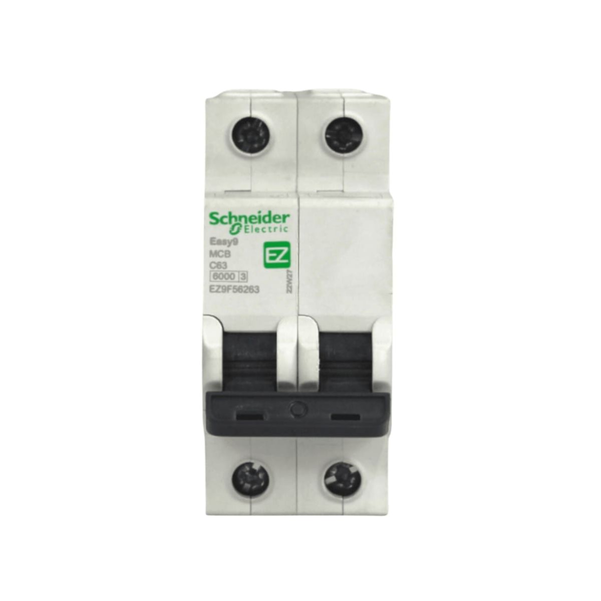 SCHNEIDER - Int. Automatico Schneider EASY9 - 2x63A 6KA C - EZ9F56263