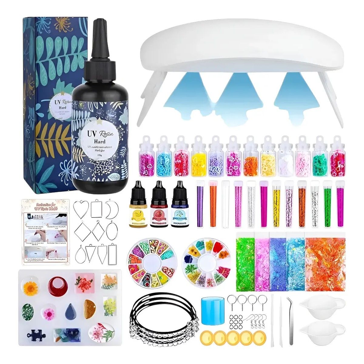 GENERICO - Kit Resina Uv 142 Pcs BELUG