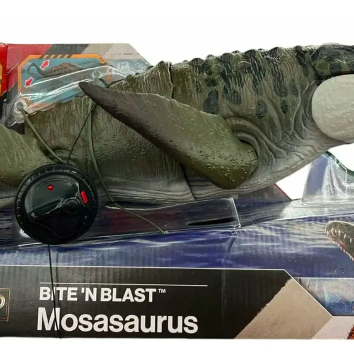 GENERICO - Jurassic World Mosasaurus Rebirth 65cm Mattel Original