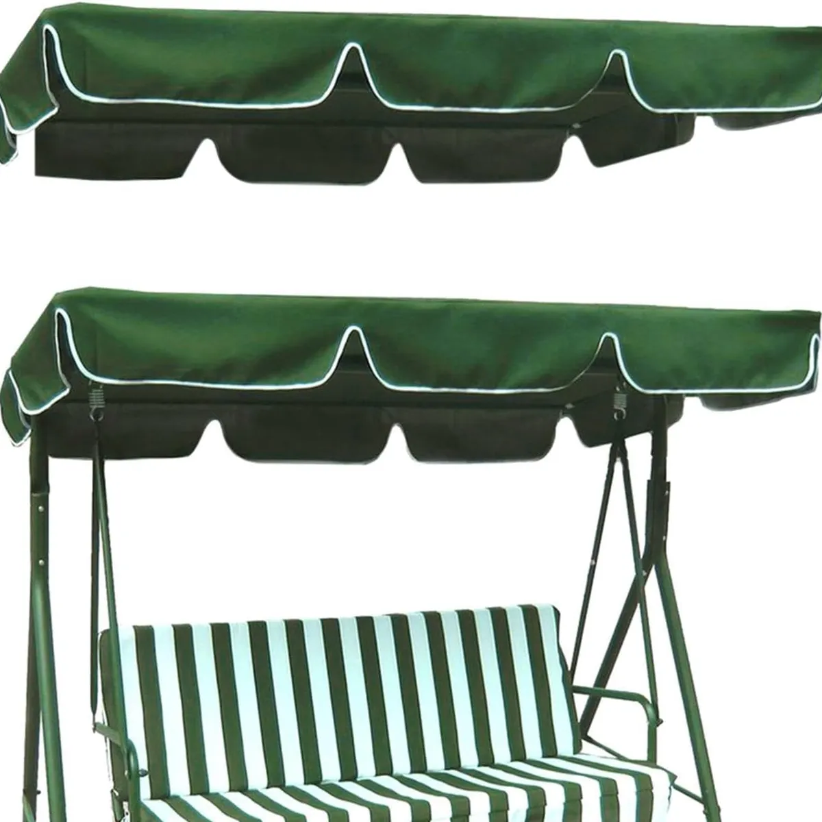 KUANGYE - Repuesto Toldo Asiento Columpio 1,14 X 1,64 Mts