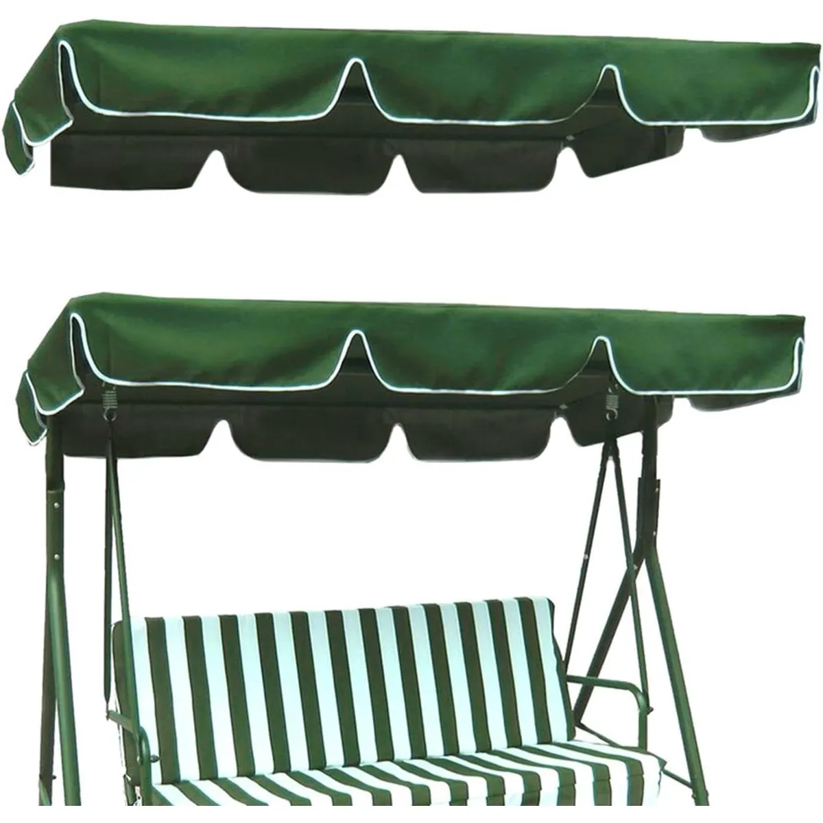 KUANGYE - Repuesto Toldo Asiento Columpio 1,14 X 1,64 Mts