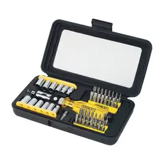 STANLEY - Puntas y Dados con Portapunta Articulada - 47 Piezas