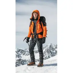 BLUE MOUNTAIN - Pantalón Softshell Hombre Impermeable Para Nieve