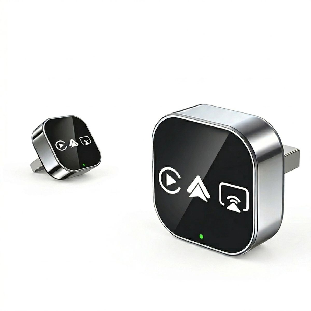 GENERICO - Adaptador Carplay Y Android Auto Inalambrico 4 En 1 Usb Wifi