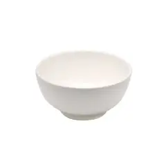 GENERICO - TAZÓN DE CERÁMICA COLOR BLANCO 15CM