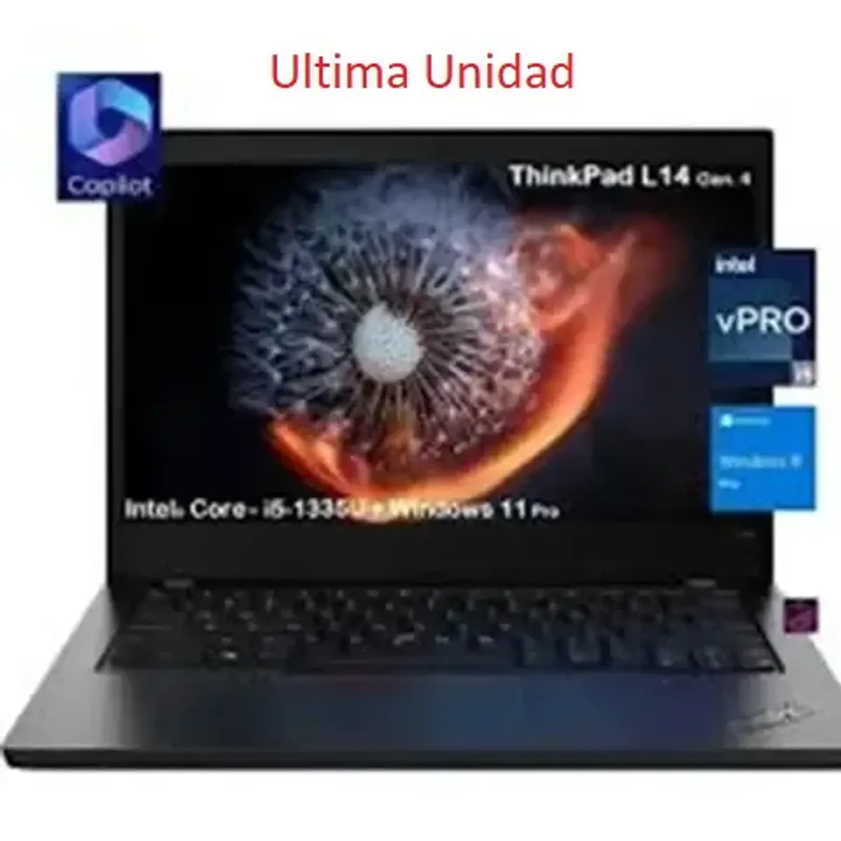 LENOVO - NOTEBOOK Lenovo ThinkPad  L14 Core i5 13TH  SSD 512 M.2 PCIE 16GB RAM DDR4  PANTALLA 14"