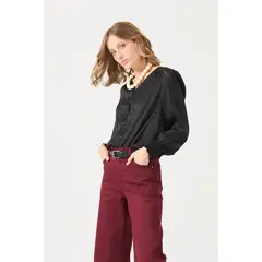 PRIVILEGE - Blusa Negra Cod 4520506