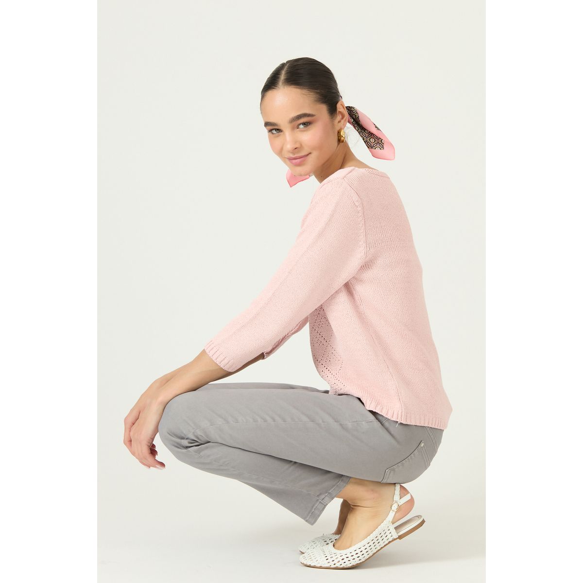 PRIVILEGE - Sweater Rosa Cod 5406275