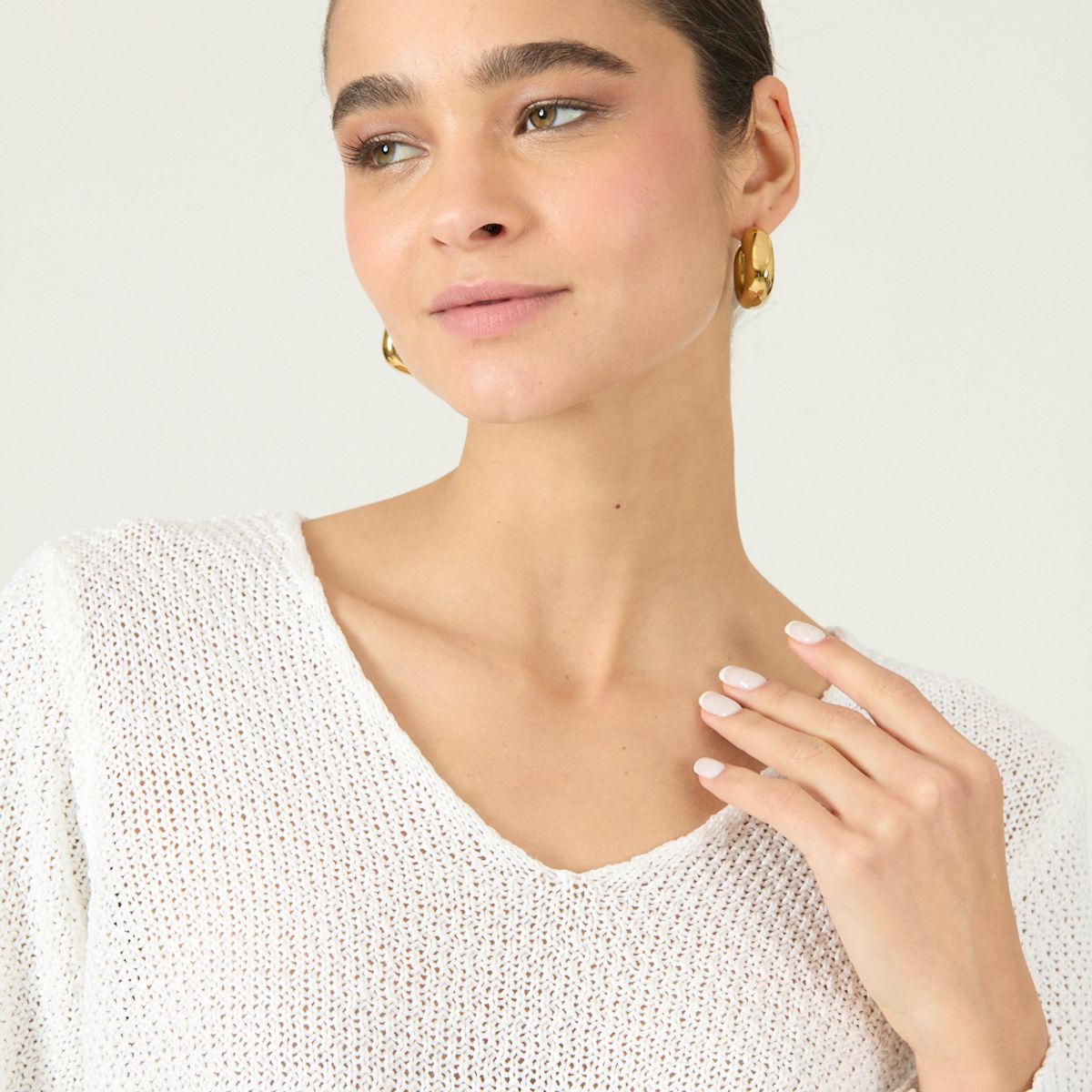 PRIVILEGE - Sweater Blanco Cod 5406265