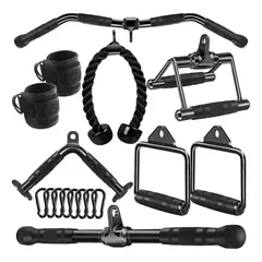 EASY FIT - Accesorios Desplegable Tríceps Para Máquina De Gimnasio