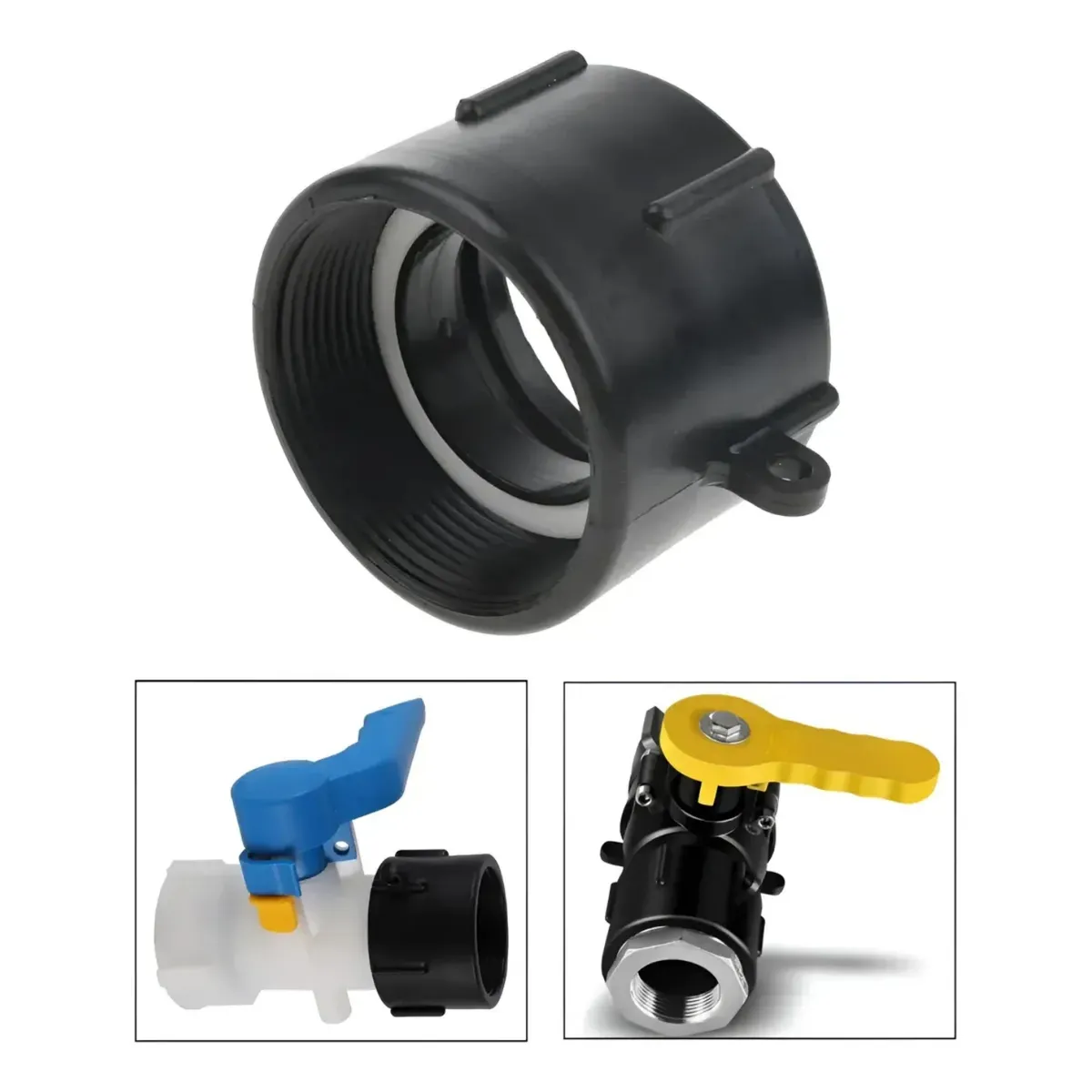Adaptador S60x6 Ibc O Bidón Con Salida 2 Pulgada 60mm, marca GENERICO - Foto Principal