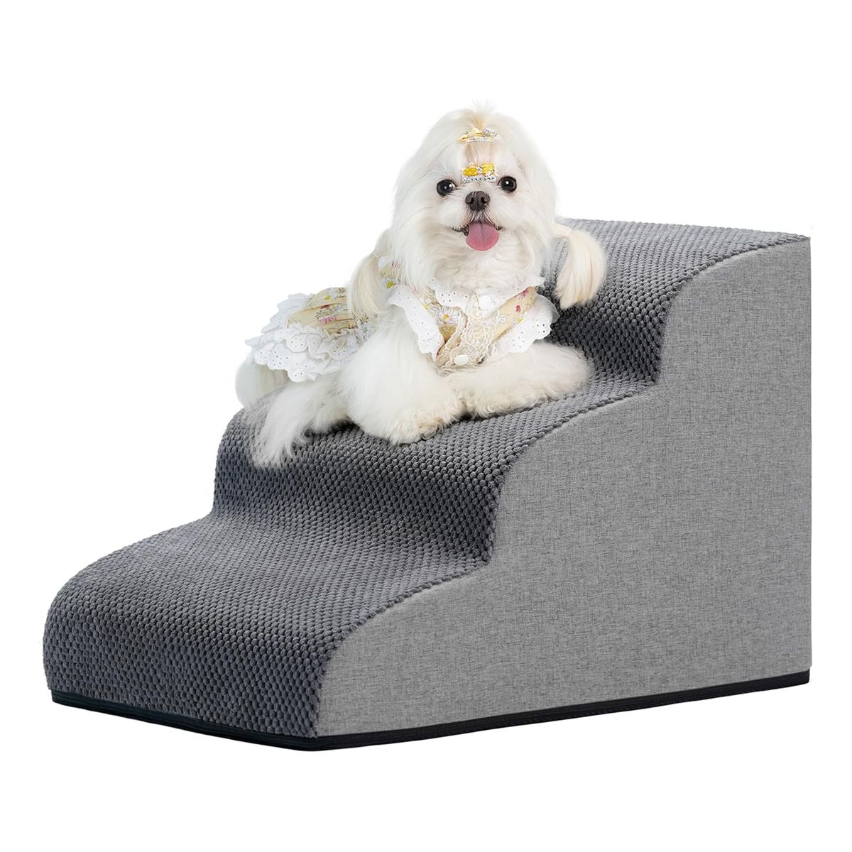 KINDA NICE - Escalera Para Perros Sofá/cama Antideslizante 3 Escalones