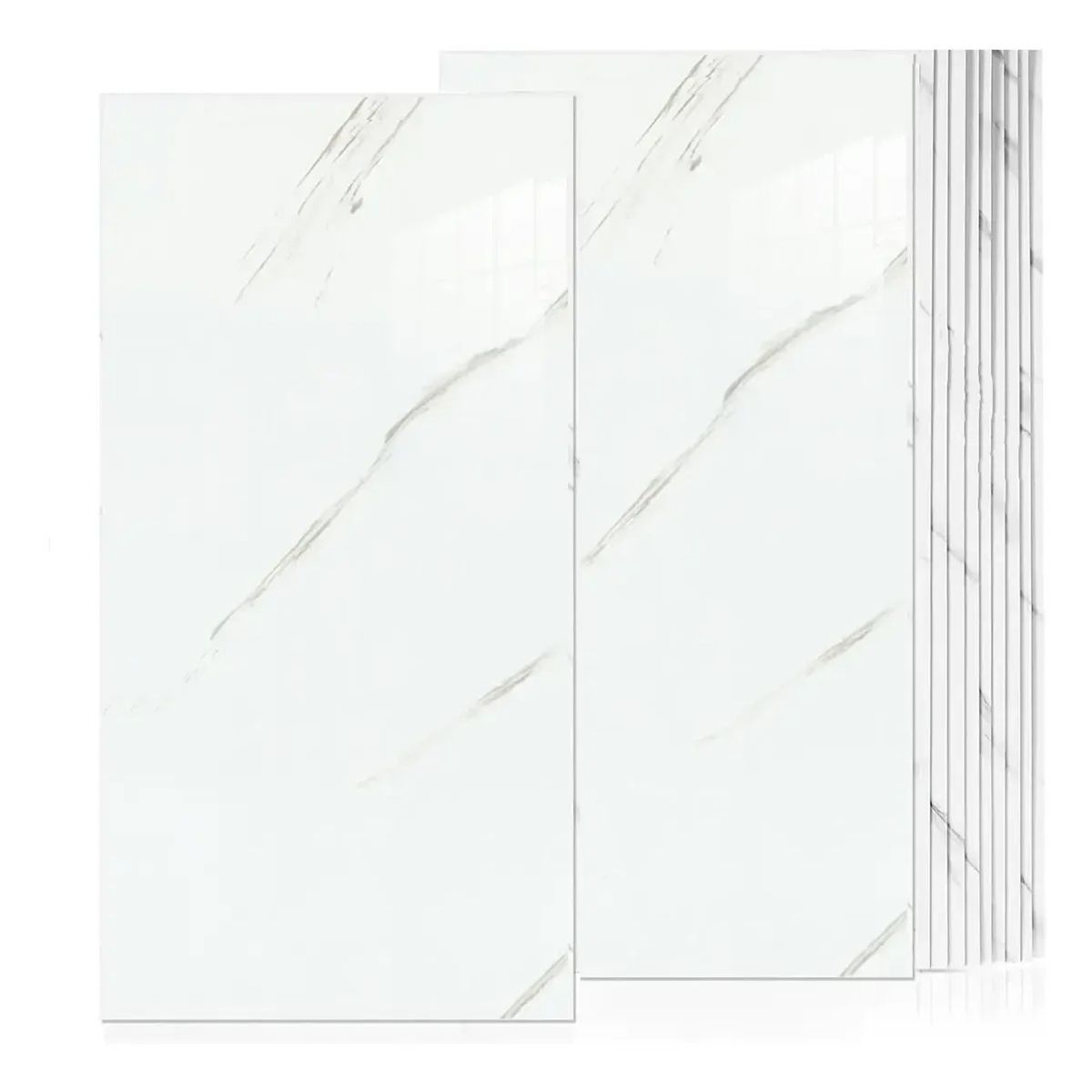 KUANGYE - 20pcs Baldosas Autoadhesivas 60x30cm Para Piso muro Y Cocina