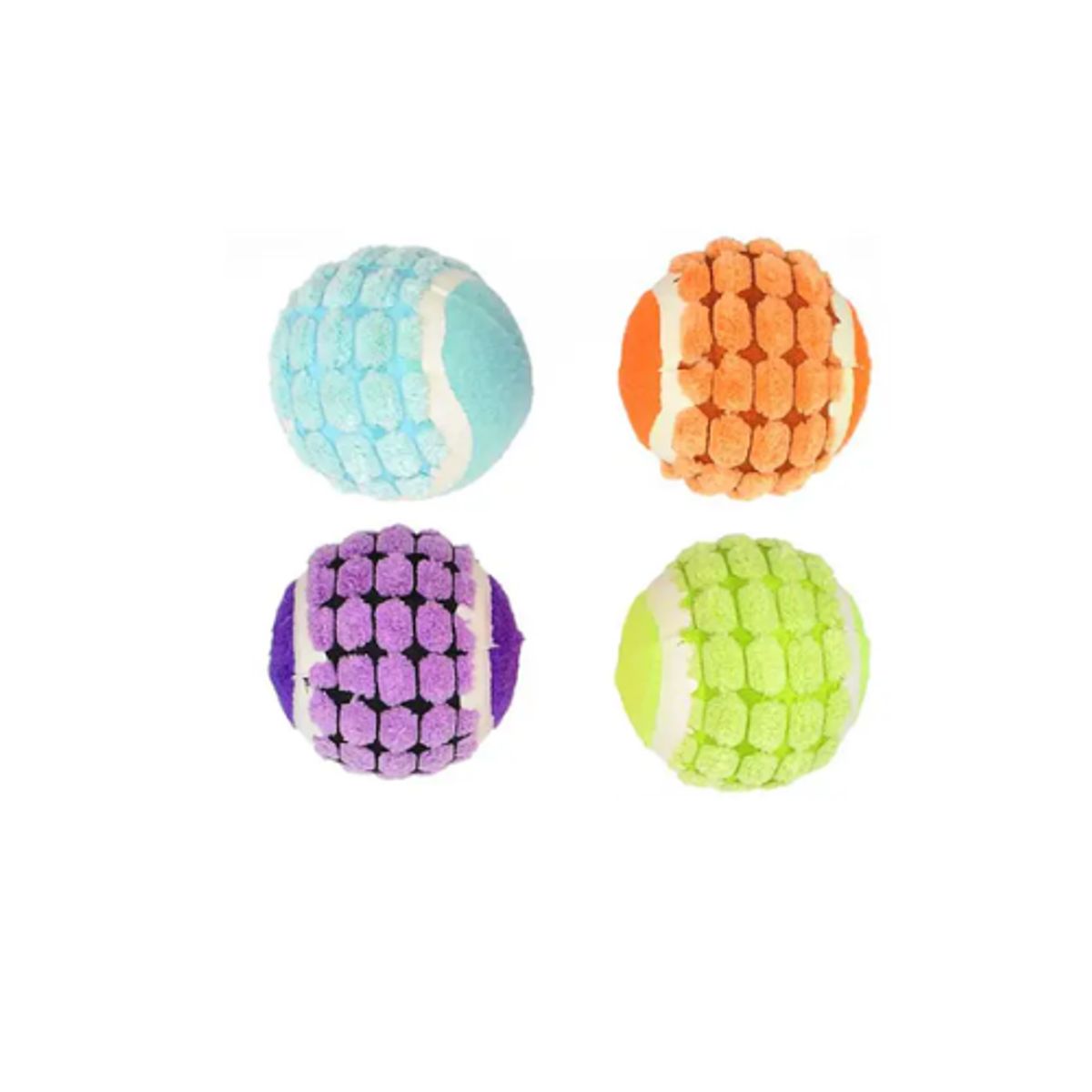 GENERICO - Pelotas De juguete Para Perros 4pcs 6.2cm