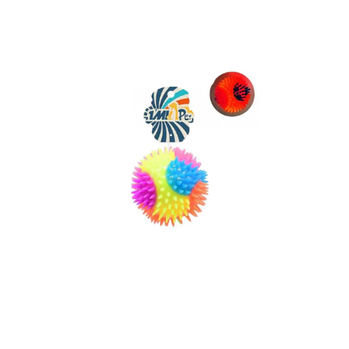 GENERICO - Pelotas De juguete Para Perros Con Luces Y Sonido 10 Cm