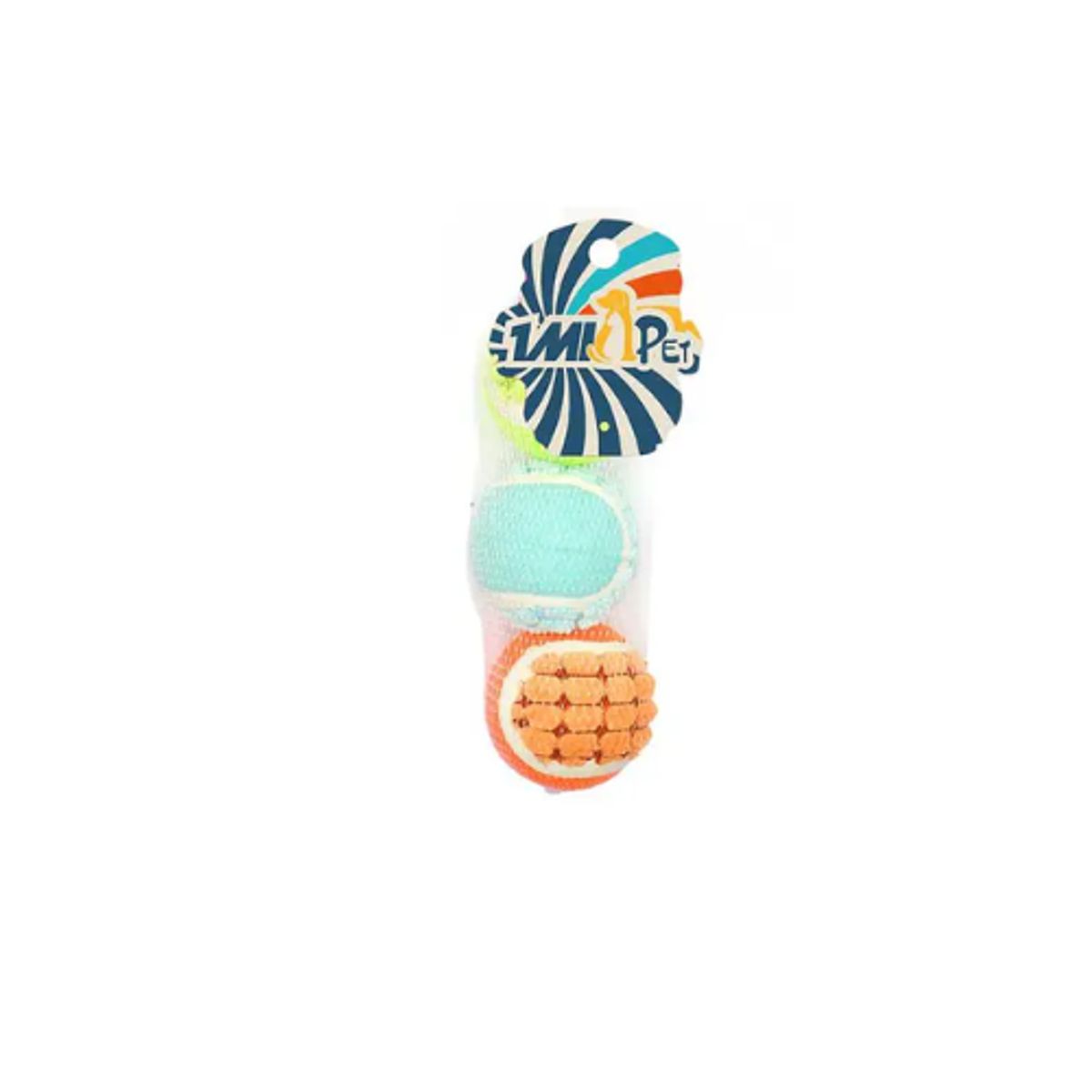 GENERICO - Pelotas De Juguete Para Perros 3pcs 6.5cm