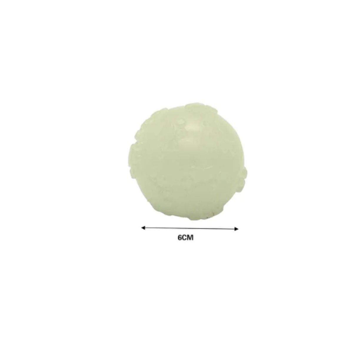 GENERICO - Pelota De Juguete Para Perros Brilla En La Oscuridad 6 cm