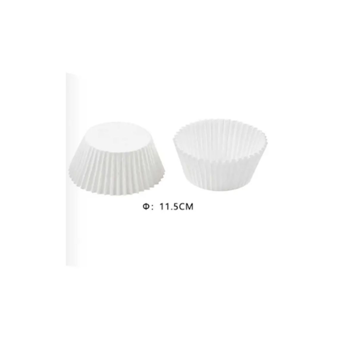 GENERICO - Molde De Papel Reposteria 100 pcs 11.5cm