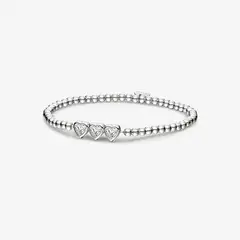 GENERICO - Pulsera Hefang de Perlas de Azúcar Perlas Plata 925 Mujer Joyería Moda