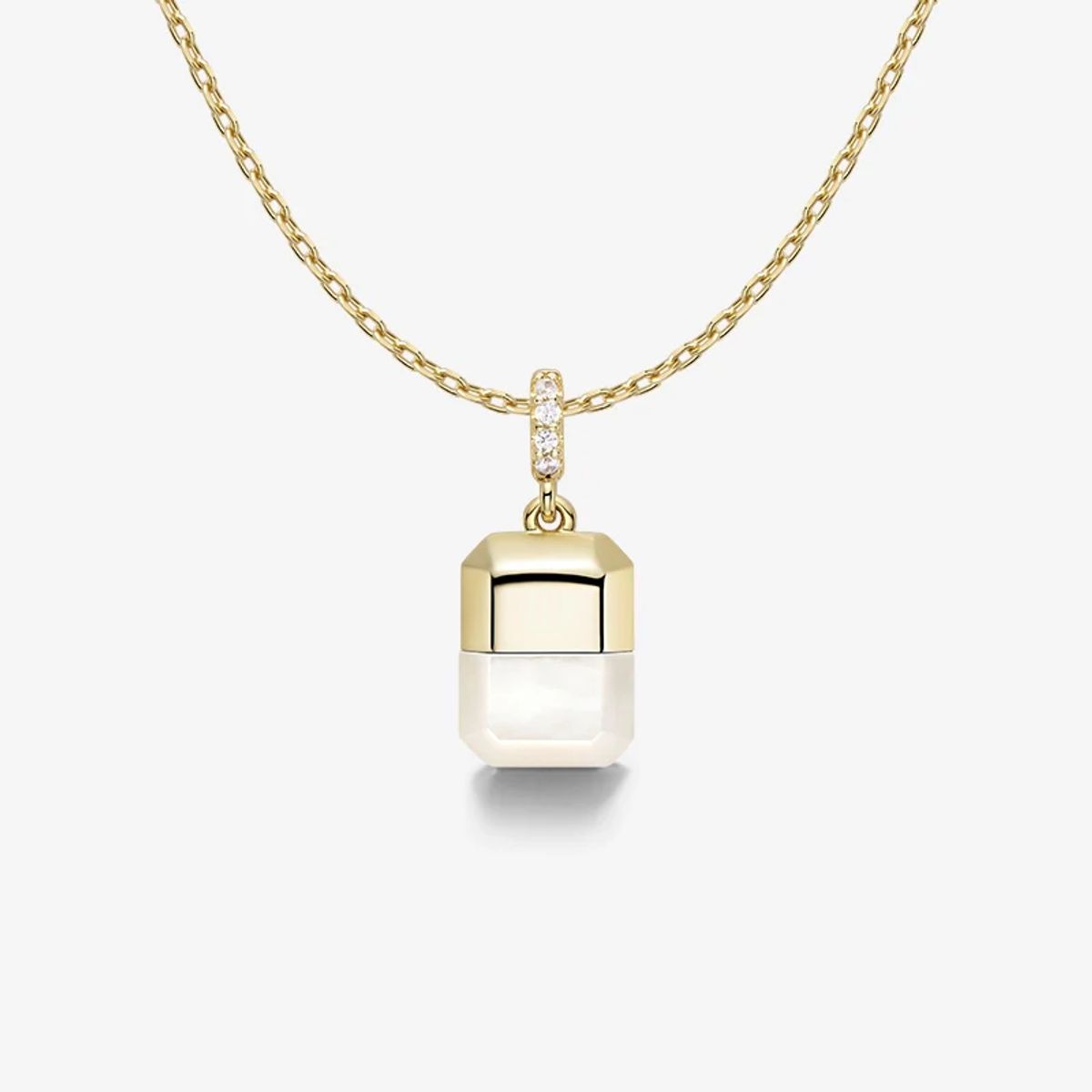GENERICO - Collar Hefang de La Fortuna Circonitas Plata 925 Mujer Joyería Regalo