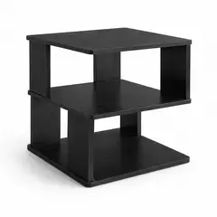 GENERICO - Velador Mesa De Noche Madera Diseño Minimalista 40x40x50cm Estilo Escandinavo Moderno Mesa Auxiliar