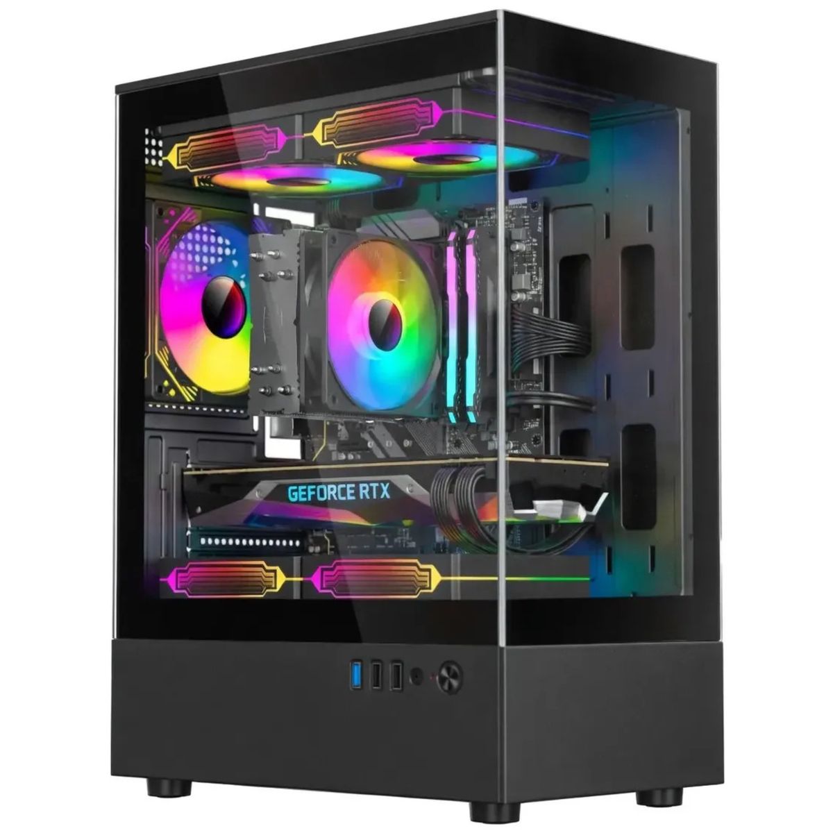 RYZEN - PC GAMER AMD RYZEN 5 5500 / RTX 3050 / 16GB RAM 3200 Mhz