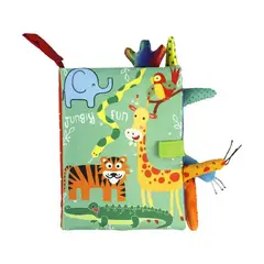 GENERICO - Libro Sensorial de Tela para Bebés Estimulación Temprana