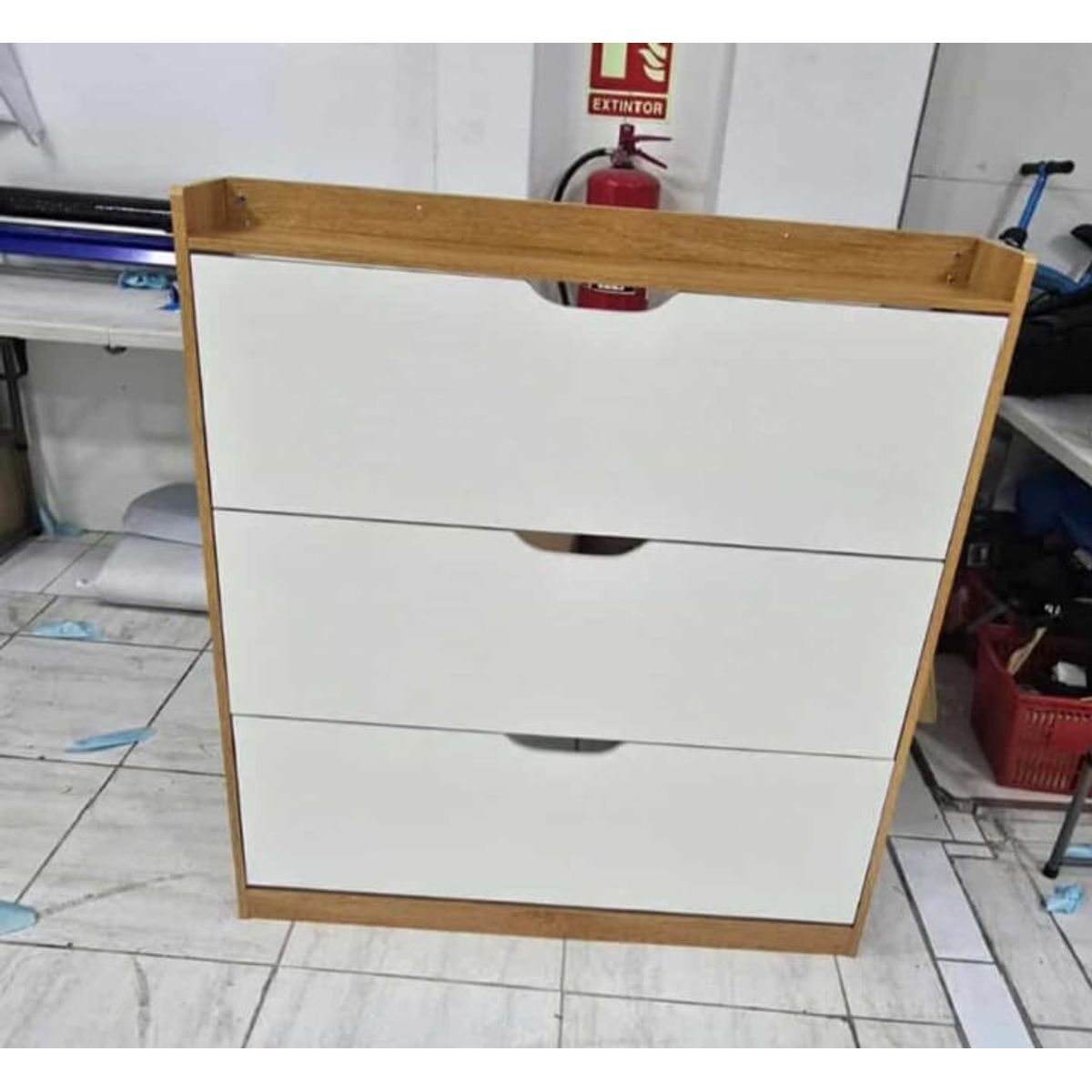 GENERICO - ZAPATERO ORGANIZADOR DISEÑO BLANCO