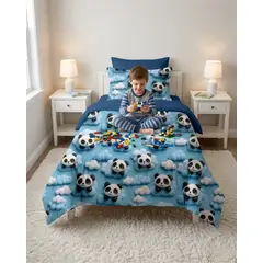 GENERICO - Quilt Cubrecamas Ligero Verano Efecto 5D Con Fundas Plaza y Media