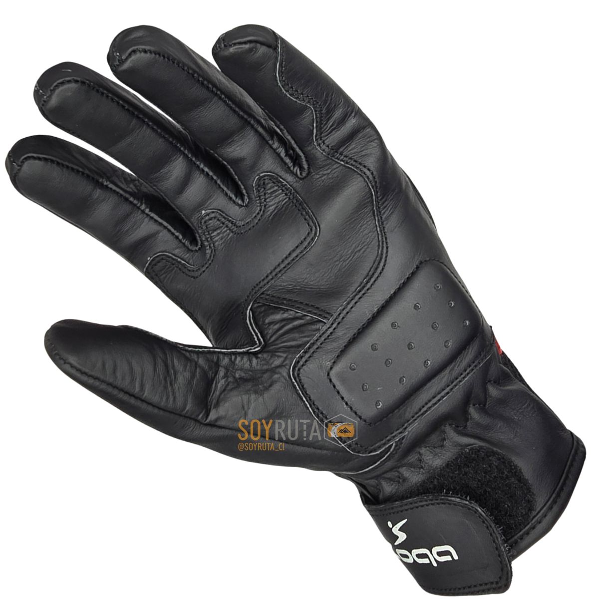 GENERICO - Guantes de Moto SR2 Negro cuero touch