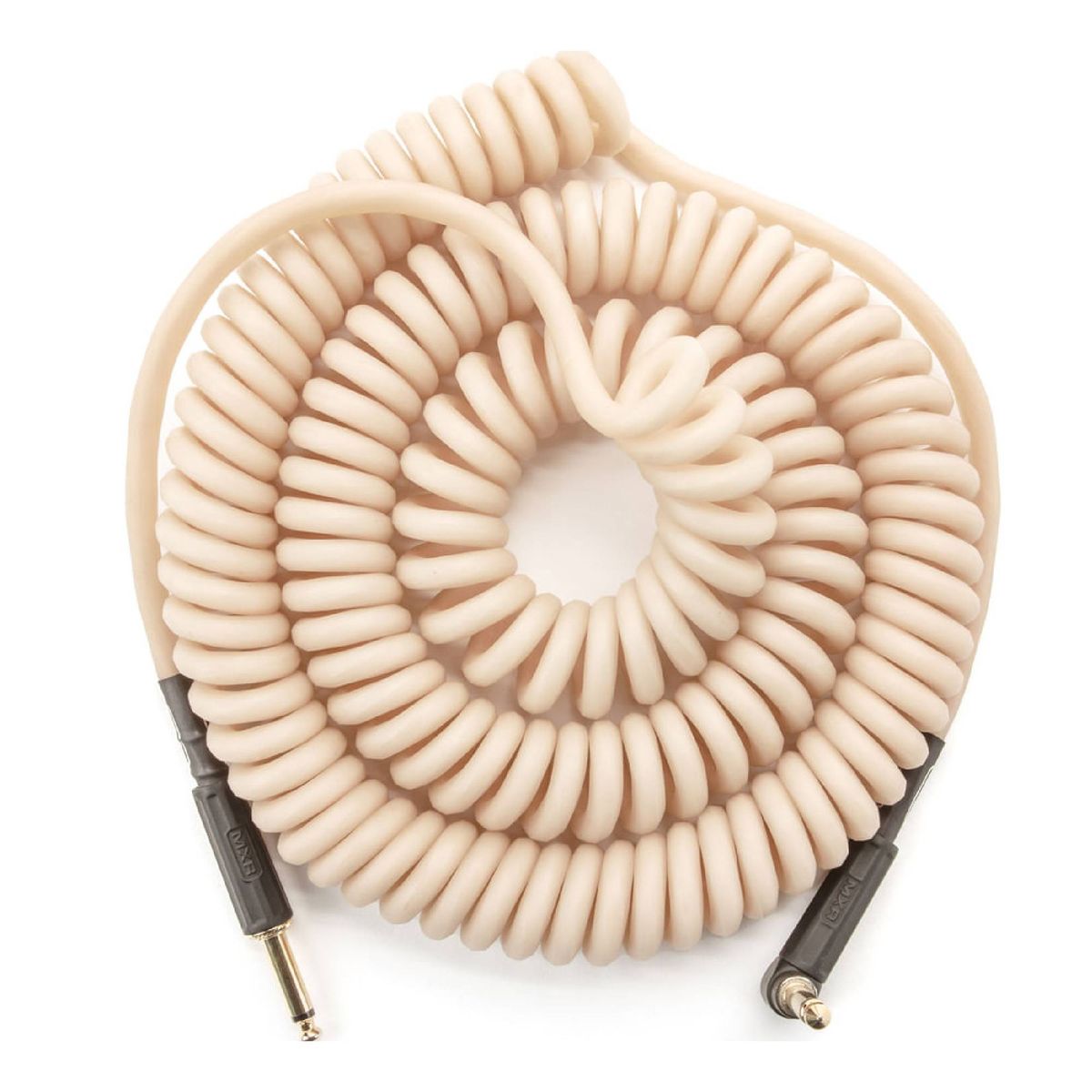 MXR - Cable instrumento 9 mts espiral fluorescente Recto/L MRX DCICG30R