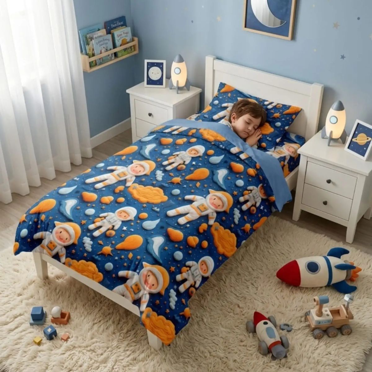 GENERICO - Quilt De Verano 5D Cubrecama Ligero Transpirable Plaza y Media