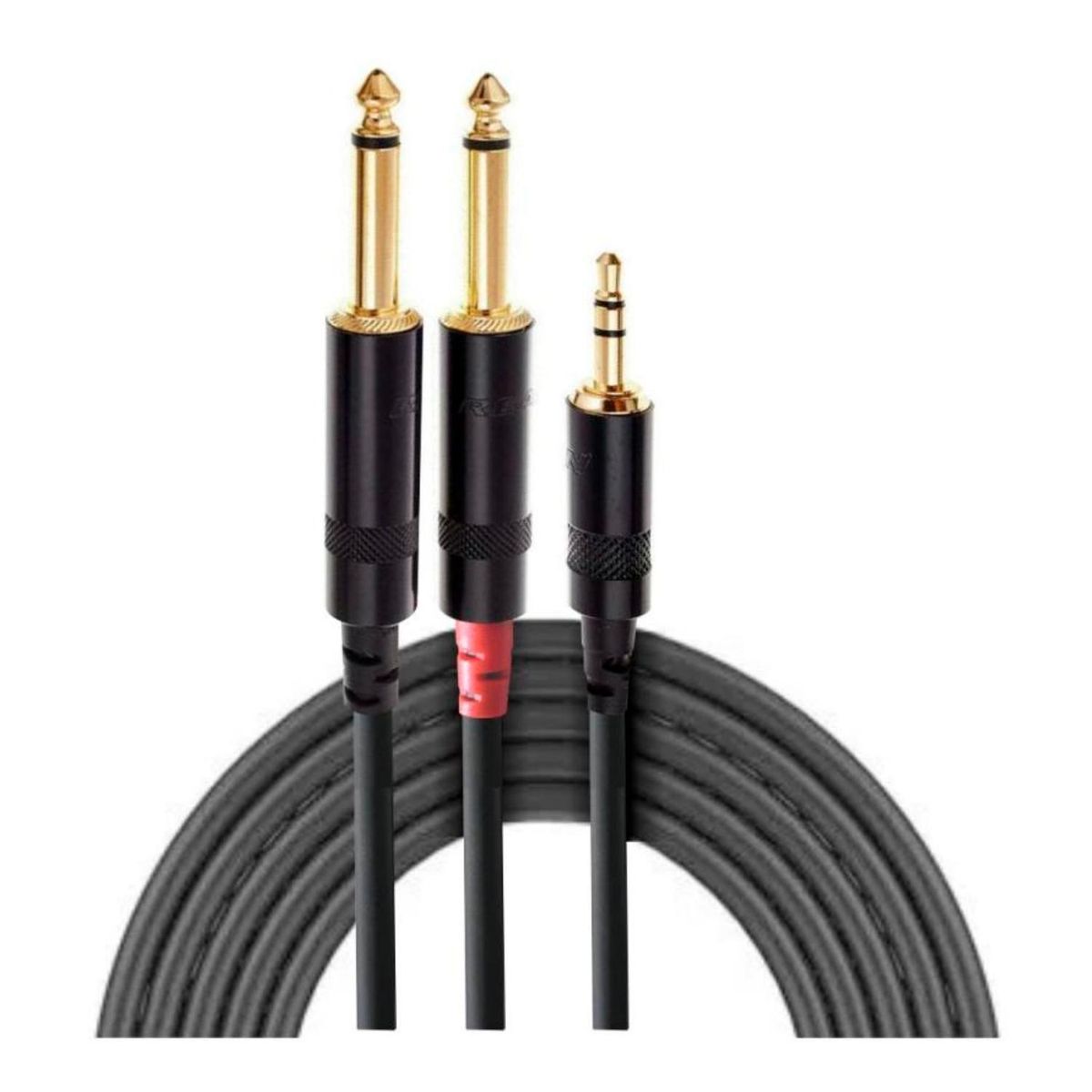 NEUTRIK - Cable 2 Plug a Mini Plug 3.5mm 1,5 Metros Rean NRA 0170 015