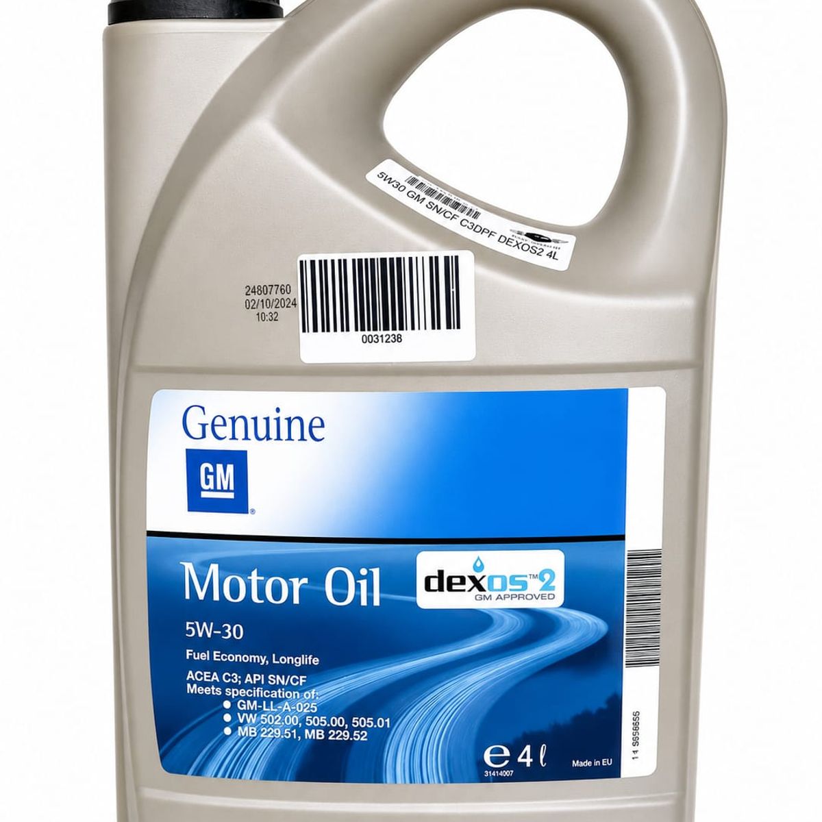 GENERICO - aceite 5w30 GM sncf c3dpf dexos2 sintetico 4l