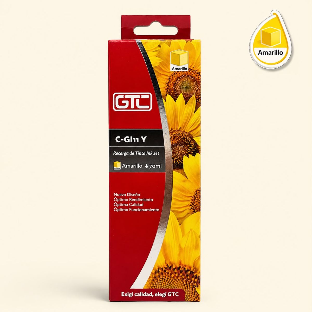 GENERICO - Botella alternativa Can -GI-11 amarilla