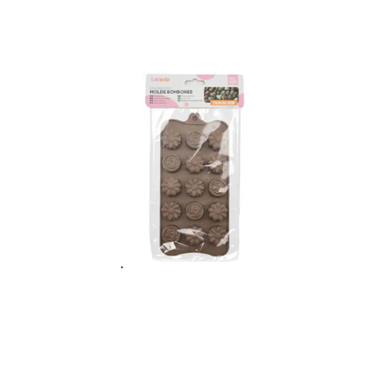 GENERICO - Molde De Silicona Para Bombones 21cm