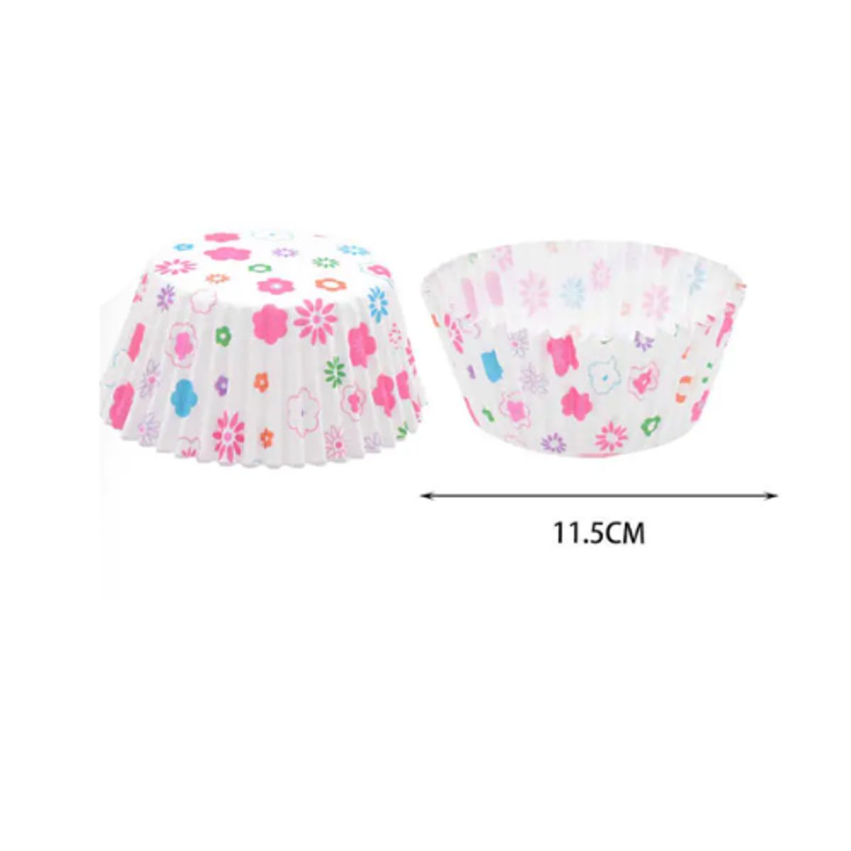 GENERICO - Molde De Papel Reposteria 100 pcs 11.5cm