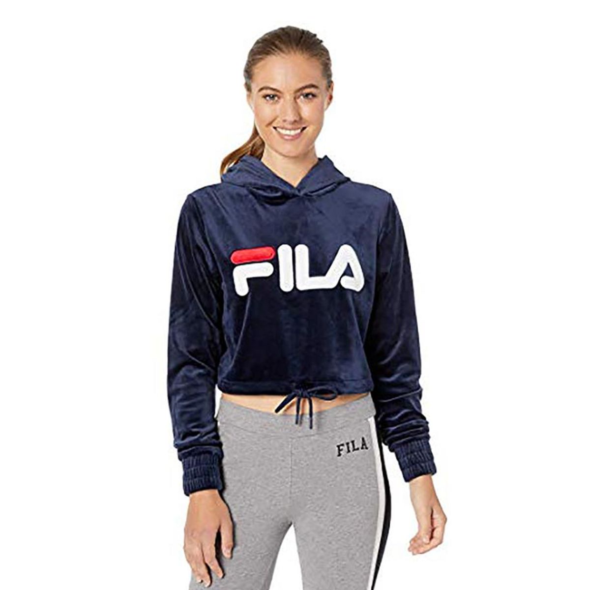 FILA - Poleron Aitana Crop Velour